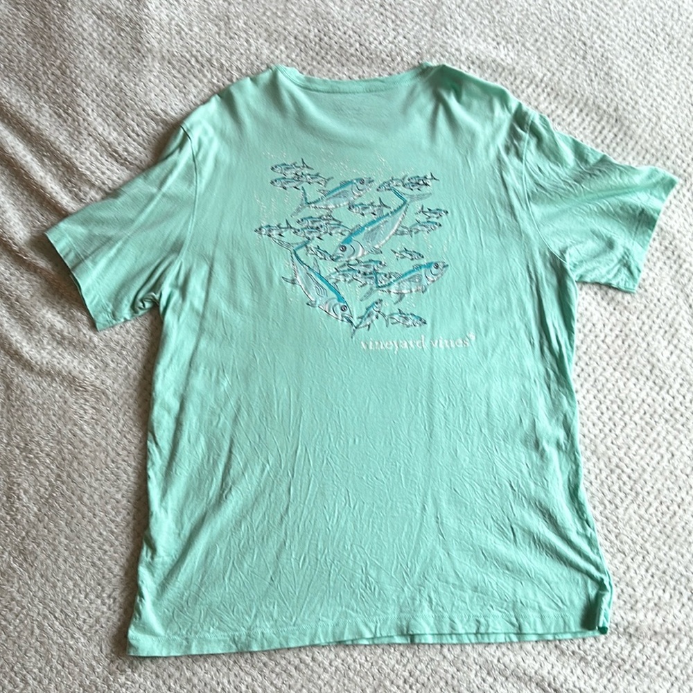 Vineyard Vines Fish Short-Sleeve Pocket Tee